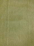 French Double-Scalloped Swiss-Dotted Fishnet Lace with Mechanical Stretch - Warm Olive