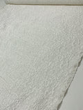Floral Matelassé Brocade - Off-White