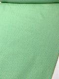 Swirl Motif Textured Brocade - Lime / Aqua Blue