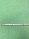 Swirl Motif Textured Brocade - Lime / Aqua Blue