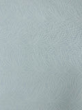 Made in Switzerland Leaf Design Brocade - Pale Blue / White