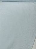 Made in Switzerland Leaf Design Brocade - Pale Blue / White