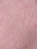 Floral Cloqué Brocade - Pink