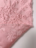 Floral Cloqué Brocade - Pink