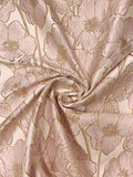 Floral Metallic Brocade - Lavender Blush / Rose Gold / Ivory