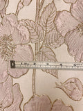 Floral Metallic Brocade - Lavender Blush / Rose Gold / Ivory