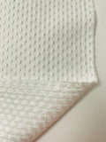 Textured Dotted Brocade - Off-White