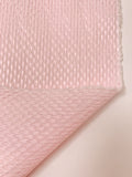 Satin Jacquard Stretch Brocade - Baby Pink