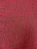 Italian Textured Honeycomb Brocade - Hot Coral / Grey