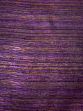 Italian Streak Striped Metallic Brocade - Purples / Copper