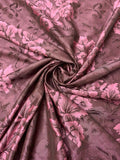 Floral Bouquets Brocade - Mauve / Dusty Pink