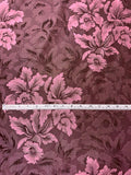 Floral Bouquets Brocade - Mauve / Dusty Pink