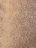 Italian Floral Swirls Reversible Brocade - Gold / White / Rose Gold
