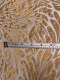 Italian Floral Swirls Reversible Brocade - Gold / White / Rose Gold
