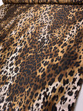 Italian Leopard Brocade - Brown / Tan / Black