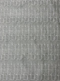 Italian Sqaure Pattern Tweed-Like Brocade - Grey / White / Black