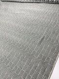 Italian Sqaure Pattern Tweed-Like Brocade - Grey / White / Black