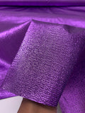 Novelty Tissue Lamé - Metallic Amethyst