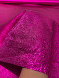 Novelty Tissue Lamé - Metallic Magenta