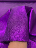 Novelty Tissue Lamé - Metallic Purple