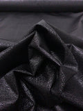 Novelty Tissue Lamé - Metallic Black