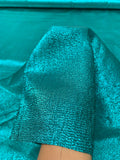 Novelty Tissue Lamé - Metalic Teal