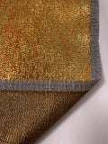 Novelty Two-Toned Tissue Lamé - Orange / Gold