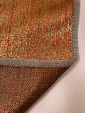 Novelty Two-Toned Tissue Lamé - Red / Gold