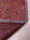 Novelty Two-Toned Tissue Lamé - Magenta / Gold