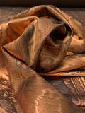 Moiré Crisp Lamé - Copper