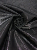 Moiré Crisp Lamé - Black