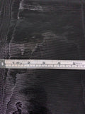Moiré Crisp Lamé - Black