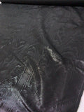 Moiré Crisp Lamé - Black
