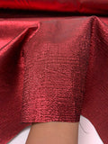 Novelty Tissue Lamé - Metallic Wine