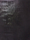 Moiré Crisp Lamé - Black