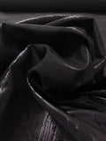 Moiré Crisp Lamé - Black