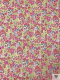 Floral Printed Chiffon - Multicolor