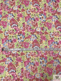 Floral Printed Chiffon - Multicolor