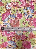 Floral Printed Chiffon - Multicolor
