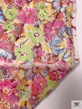 Floral Printed Chiffon - Multicolor