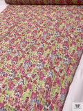 Floral Printed Chiffon - Multicolor