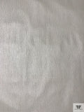 Italian Crinkled Foil Printed Silk Chiffon - Grey
