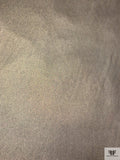 Italian Foil Printed Silk Chiffon - Gold / Black