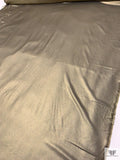 Italian Foil Printed Silk Chiffon - Gold / Black