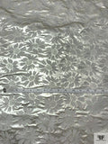 Italian Floral Lamé Brocade - Sterling Gold
