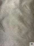 Italian Stiff Lamé with Slight Twill Weave - Icey Gold