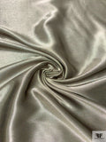 Italian Stiff Lamé with Slight Twill Weave - Icey Gold