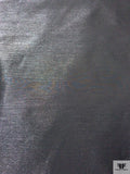 Italian Crystal Satin Faced Lamé - Black