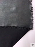 Italian Crystal Satin Faced Lamé - Black