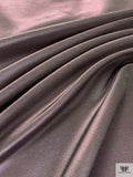 Italian Double-Sided Heavy Lamé Satin - Mauve Taupe